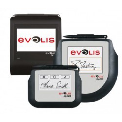 Evolis Sig100. 10.5 cm (4\'\'). display