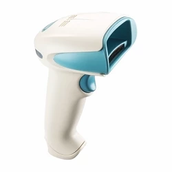Lector Xenon 1950h USB Kit: Healthcare, 1D, PDF417, 2D, SR focus, carcasa blanca desinfectable + cable USB
