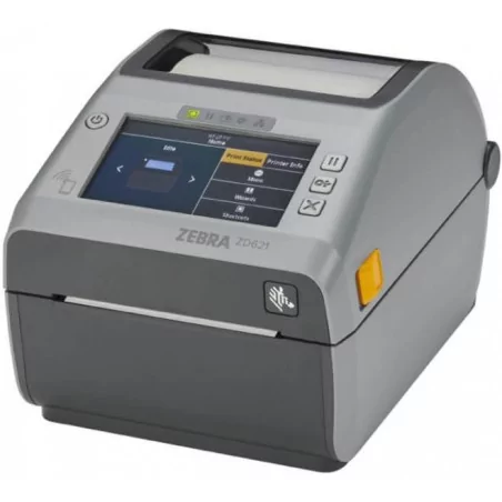 Impresora Zebra ZD621d, 300dpi, Display táctil, RTC, USB, USB Host, RS232, BT (BLE), Ethernet, gris