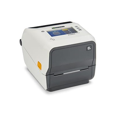 Impresora Zebra ZD621t Healthcare, 300dpi, Display táctil, RTC, USB, USB Host, RS232, BT, Ethernet, WLAN, blanco