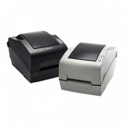 Bixolon SLP-TX400. 8 puntos/mm (203dpi). Pelador. EPL. ZPLII. USB. USB Host. RS232. Ethernet. gris oscuro