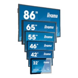 iiyama ProLite IDS. 165 cm (65\'\'). infrared. 4K. USB. USB-C. RS232. Ethernet. WLAN. Android. Kit (USB). negro
