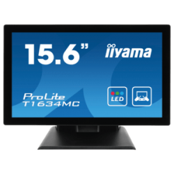 iiyama ProLite T16XX. 39.6cm (15.6\'\'). Capacitivo proyectado. 10 TP. Full HD. USB. Kit (USB). negro