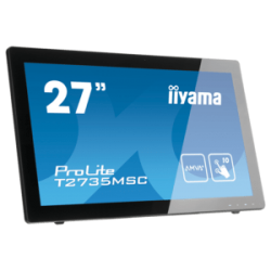 iiyama ProLite T27XX. 68.6 cm (27\'\'). Capacitivo proyectado. Full HD. USB. Kit (USB). negro