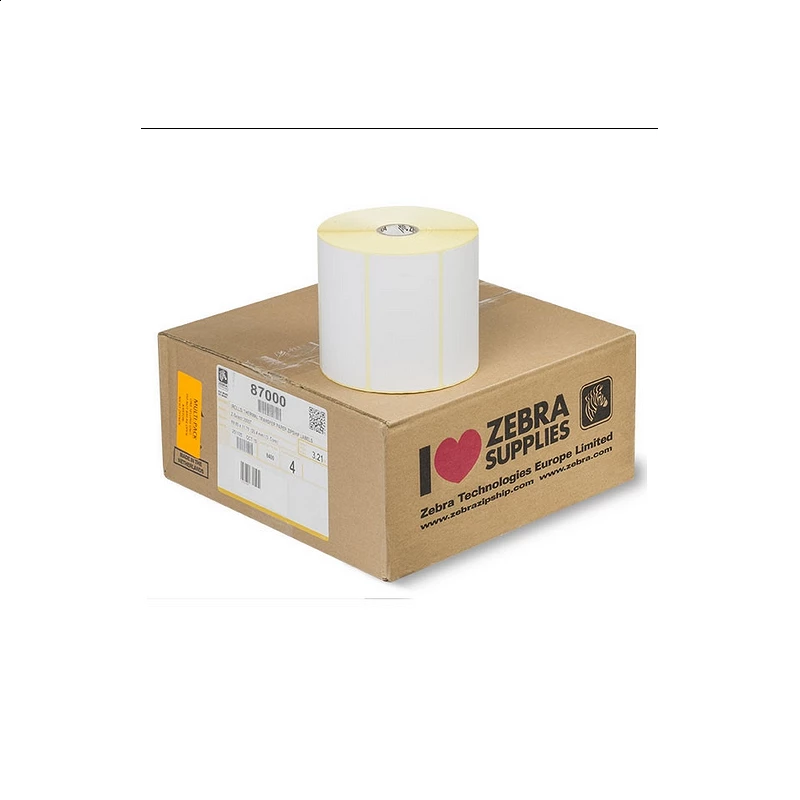 CAJA 6 Zebra. Cinta de transferencia térmica. Resina. 110mm