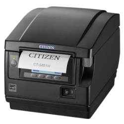 Citizen CT-S851III, 8 puntos/mm (203dpi), USB, negro