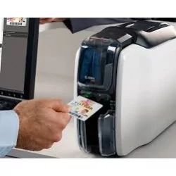 Impresora de Tarjetas PVC Zebra ZC100 Ethernet Wlan