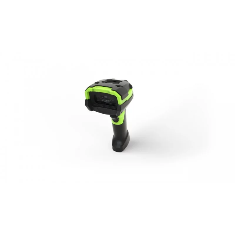 Zebra LI3608-SR lector 1D lineal ultra resistente IP67 negro y verde