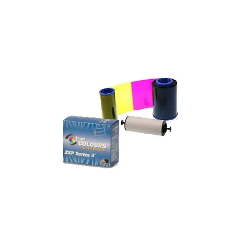 Zebra 800012-445 ribbon color YMCK ZXP8 ZXP9