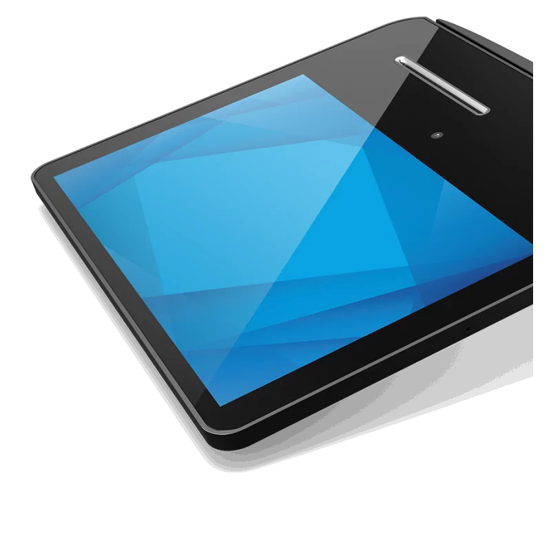 Terminal táctil Android Elo Pay 7 pulgadas con Z70 POS Stand y hub integrado