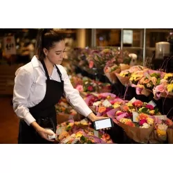 Terminal móvil Zebra TC501 con RFID, escáner SR500 y cámara ultrawide