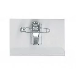 PORTA TARJETAS DE CONFERENCIA 75 X 40 mm PK 100 UDS