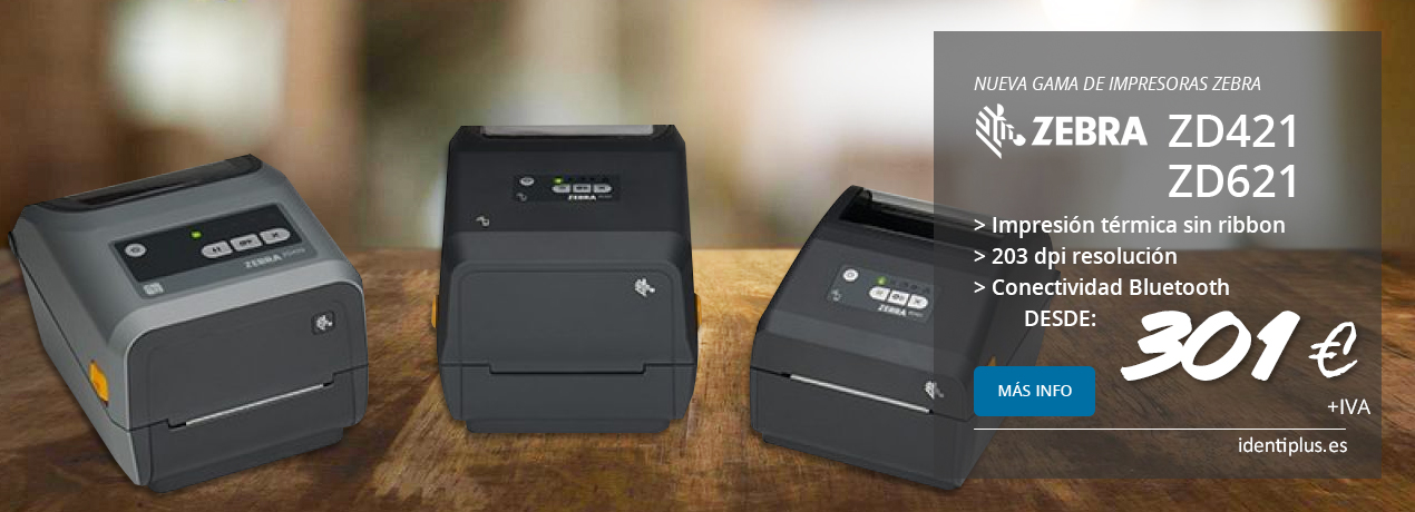Nuevas impresoras Zebra ZD421 y ZD621