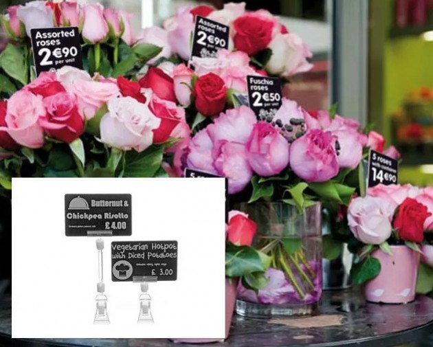 Portaprecios para alimentación: cómo mejorar la presentación en tu tienda