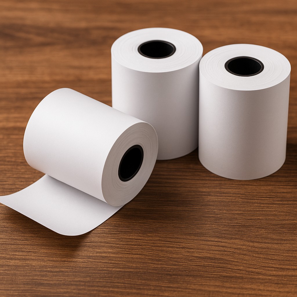 Rollos de papel térmico: impresiones claras, rápidas y económicas